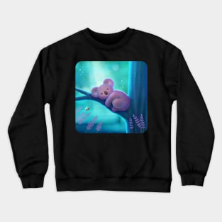 Fuzzy Cute Koala Bear Crewneck Sweatshirt